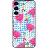 Bouffants and Broken Hearts Party Flamingos Galaxy S22 Skin